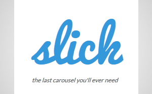 slick – plugin jQuery – Le carrousel responsive